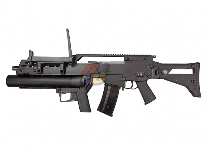 --Out of Stock--S&T G316K IDZ with Grenade Launcher EBB ( Black ) - Click Image to Close