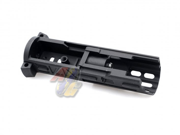 5KU CNC Aluminum Lightweight Bolt For Action Army AAP-01 GBB ( Type 2, Black ) - Click Image to Close