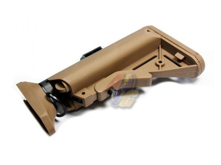 WE 4 Position Stock For WE SCAR Series GBB ( TAN ) - Click Image to Close