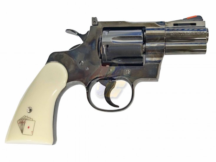 --Out of Stock--Tanaka Python 357 Snake Eyes 2.5" R-Model Revolver ( Steel Finish ) - Click Image to Close