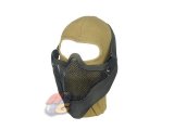 V-Tech V7 4Points/ Steel Half Face Mask(BK)