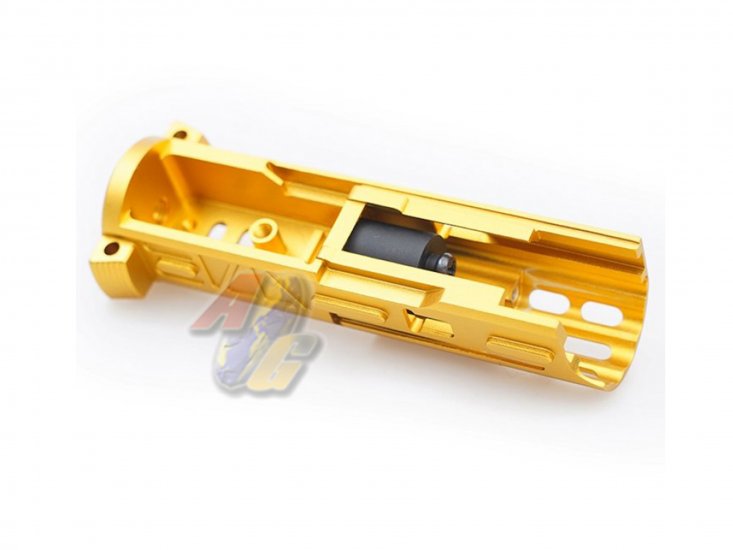 5KU CNC Aluminum Lightweight Bolt For Action Army AAP-01 GBB ( Type 2, Gold ) - Click Image to Close