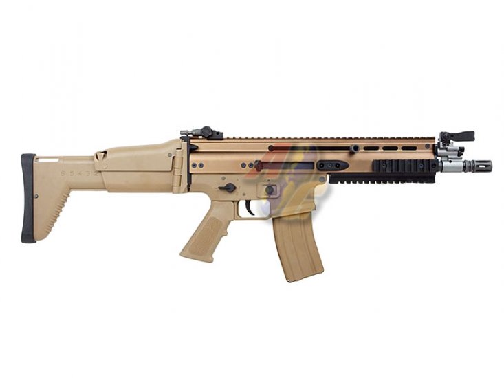 Cybergun/ WE FN Herstal SCAR-L GBB ( TAN/ Licensed by Cybergun ) - Click Image to Close