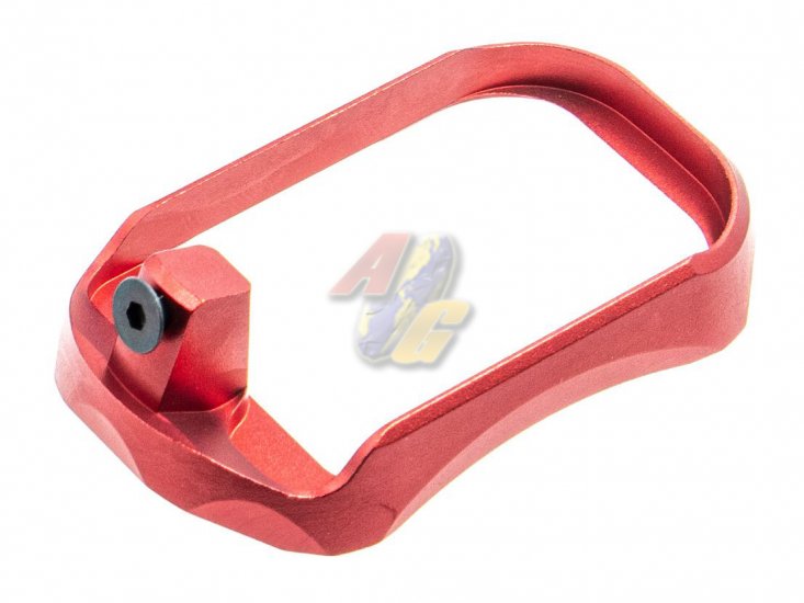 TTI Airsoft AW Drum CNC Magwell For Action Army AAP-01 GBB ( Red ) - Click Image to Close