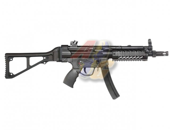 SRC SR5 TAC-AU MP5 CO2 SMG Rifle - Click Image to Close
