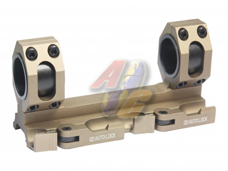 Armyforce 25/ 30mm QD Dual Scope Mount ( Dark Earth ) - Click Image to Close