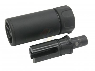 5KU QD WARDEN Silencer For KWA/ KSC MP7 Series GBB ( 12mm+/ BK )