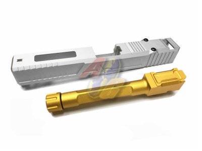 --Out of Stock--MITA CNC RMR Slide Set For Tokyo Marui H17 Series GBB ( Silver )