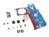 --Out of Stock--Shooters Design Real Pistol Grip For Marui Hi-Capa 5.1 (Red & Blue)