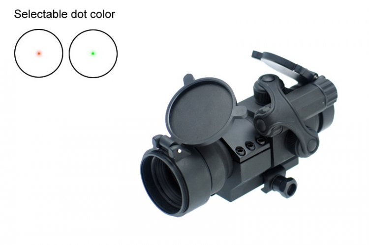 --Out of Stock--King Arms Red/ Green Dot Sight With L Shaped Mount - Click Image to Close