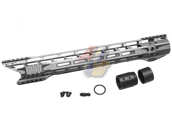 G&P Multi-Task Fore Change System 16.2" Shark M-Lok For G&P M.T.F.C. System ( Gray ) - Click Image to Close