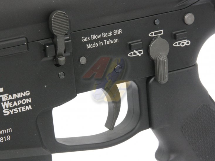 King Arms TWS 9mm SBR GBB ( BK ) - Click Image to Close