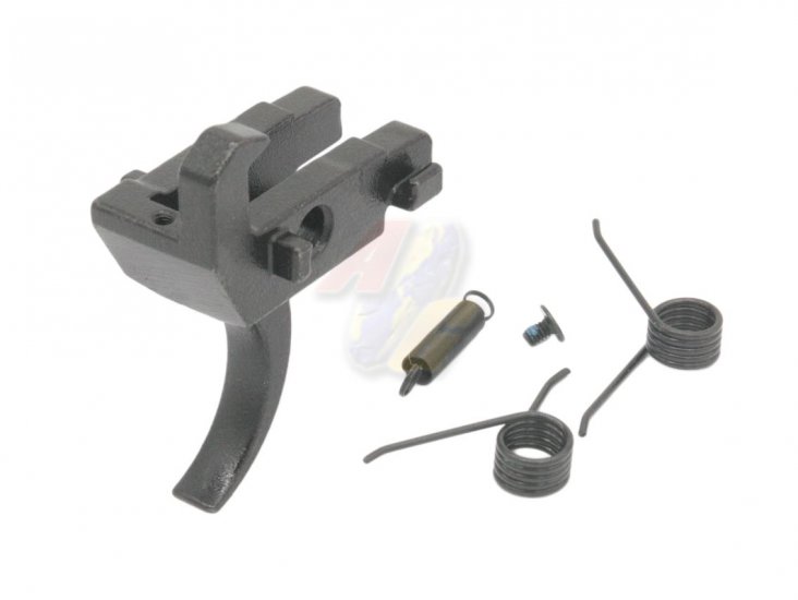 W&S Single Hook Steel Trigger Set For GHK AK Series GBB - Click Image to Close