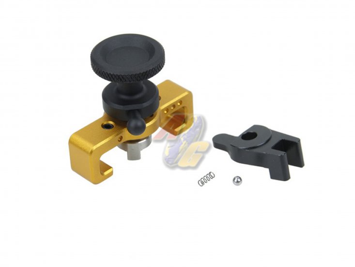 5KU Selector Switch Charge Handle For Action Army AAP-01 GBB ( Type 2/ Gold ) - Click Image to Close