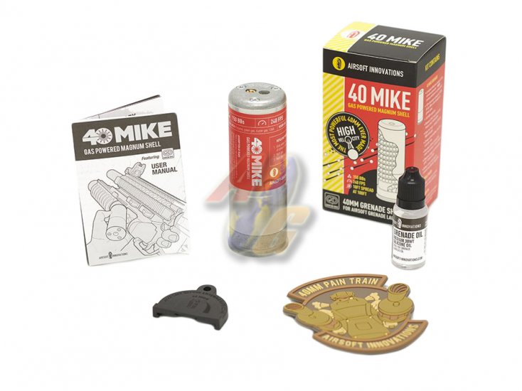--Out of Stock--Airsoft Innovations 40 Mike Gas Powered Magnum Shell - Click Image to Close