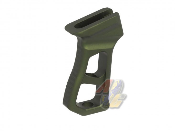 5KU Aluminum Skeletonized Grip For AK Series GBB ( OD ) - Click Image to Close