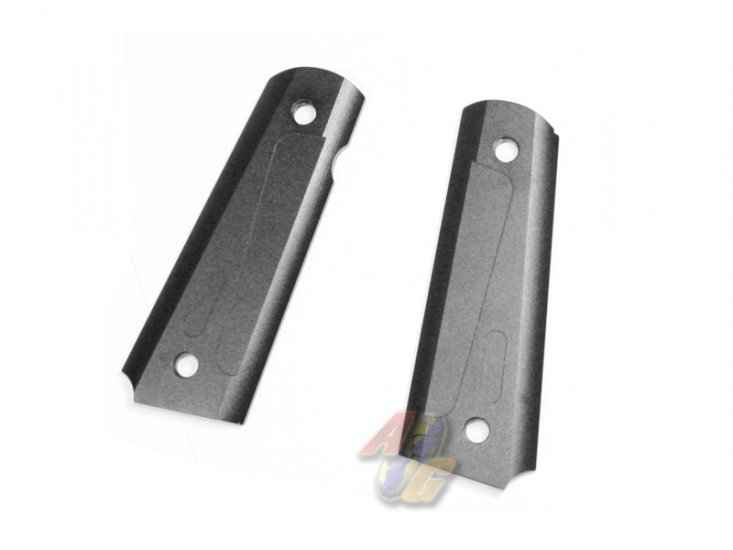 Armyforce Aluminum Grip Cover For M1911A1 GBB Series ( BK ) - Click Image to Close