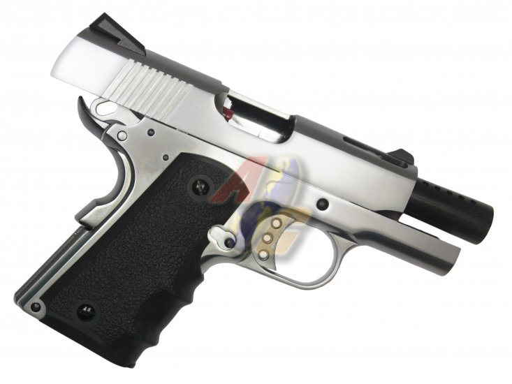 Armorer Works V10 Ultra Compact GBB Pistol ( Silver ) - Click Image to Close