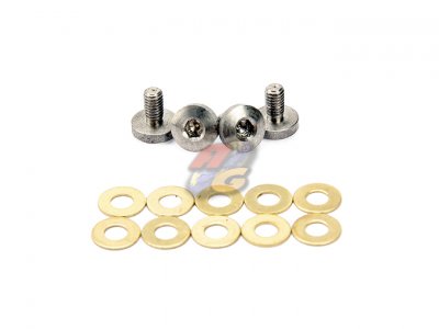 --Out of Stock--Airsoft Surgeon Stainless Steel Hexagon Screw Set For Marui 1911 (SV)