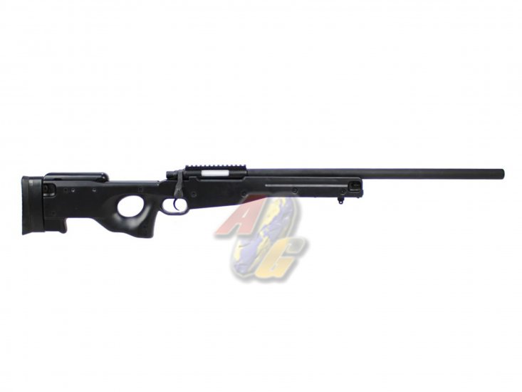 AGM L96 Spring Power Sniper Airsoft Rilfe ( BK ) - Click Image to Close