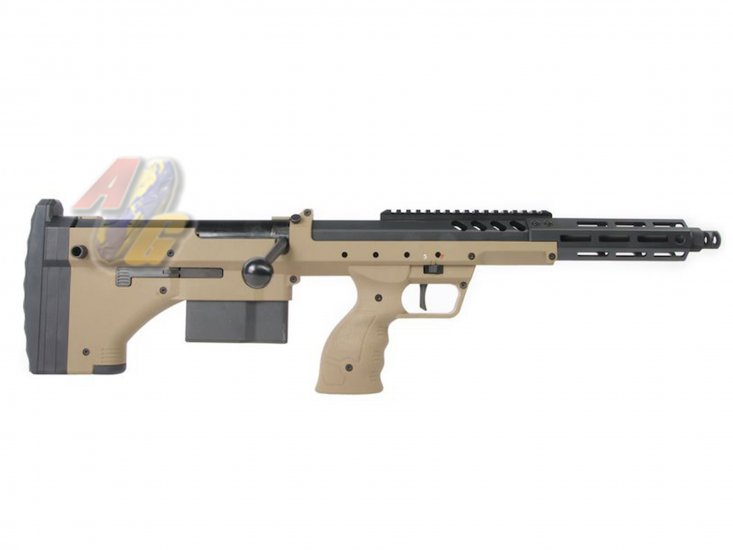 Silverback SRS A2/ M2 Sniper Rifle ( Covert, 16 inch Barrel/ FDE ) ( Licensed by Desert Tech ) - Click Image to Close