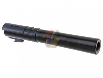 --Out of Stock--COWCOW Technology OB1 Stainless Steel Threaded 5.1 Outer Barrel ( .40 Marking/ Black )