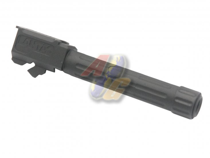 --Out of Stock--5KU Aluminum 9INE Threaded Barrel For Umarex/ VFC Glock 19 GBB ( 14mm-/ Black ) - Click Image to Close