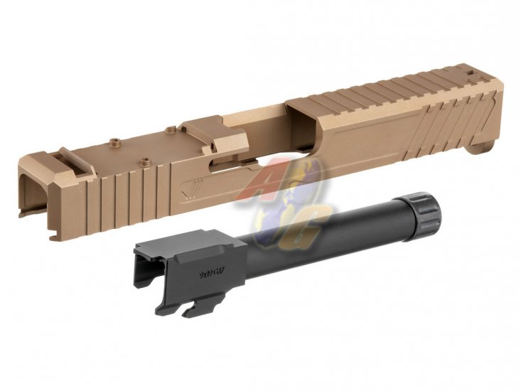 --Out of Stock--Ready Fighter Jagerwerks Downrange Slide Set For Tokyo Marui H17 GBB ( Bronze ) - Click Image to Close