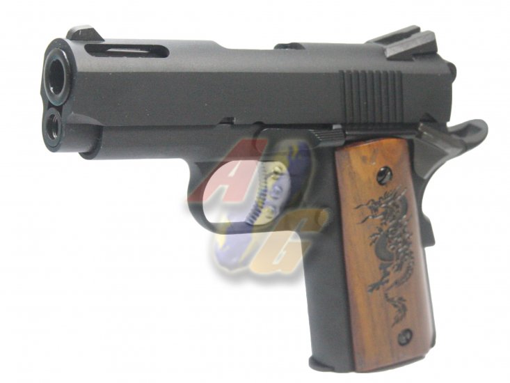 AG Custom V10 Ultra Compact GBB with Wood Grip ( Dragon ) - Click Image to Close