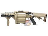 --Available Again--ICS Revolver Grenade Launcher (Multiple Rounds, Tan)