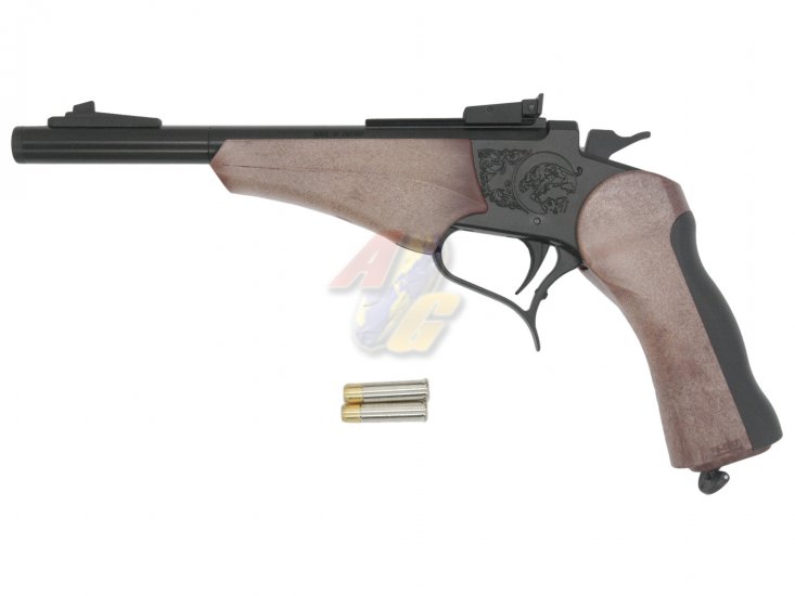 Farsan Thompson G2 Contender Break-Top Gas Pistol ( 250mm/ Black ) - Click Image to Close