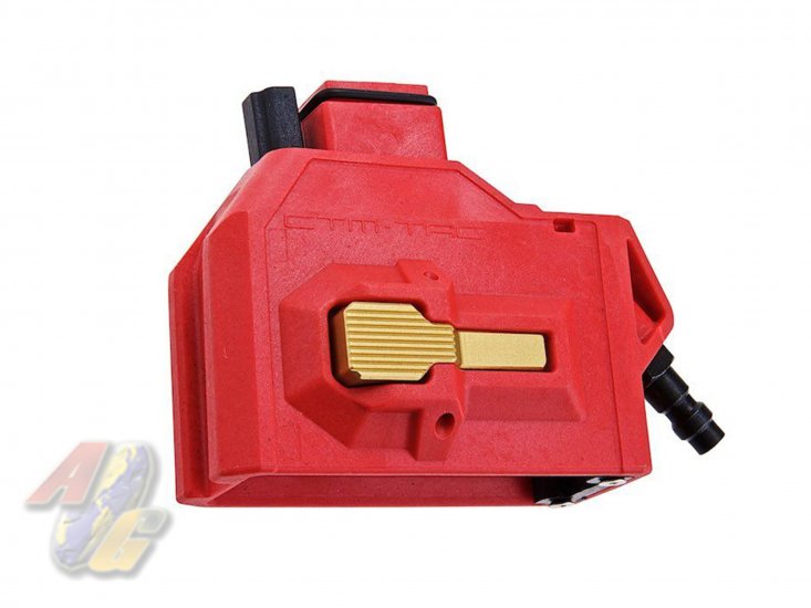 CTM HPA M4 Magazine Adapter For Hi-Capa Series GBB ( Red/ Gold ) - Click Image to Close