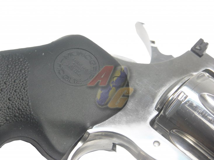 --Out of Stock--AGT Stainless Steel .357 4" Gas Revolver - Click Image to Close