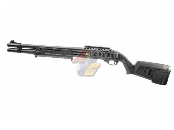 --Out of Stock--Golden Eagle M870 MP M-Lok Style Gas Pump Action Shotgun ( Black ) - Click Image to Close