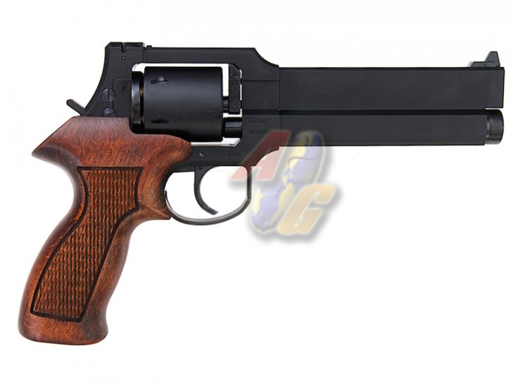 --Out of Stock--Marushin Mateba Revolver 6mm X-Cartridge Series( Matt Black Wood Grip Version ) - Click Image to Close