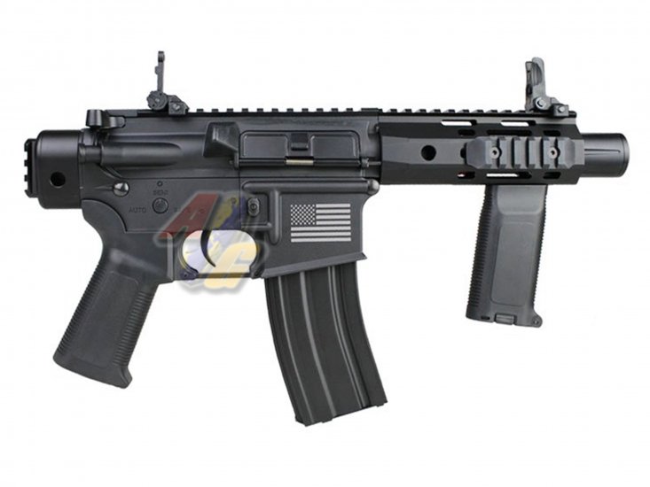 S&T M4 URX4 M-Lok Pistol Challenger Line G3 AEG ( BK ) - Click Image to Close