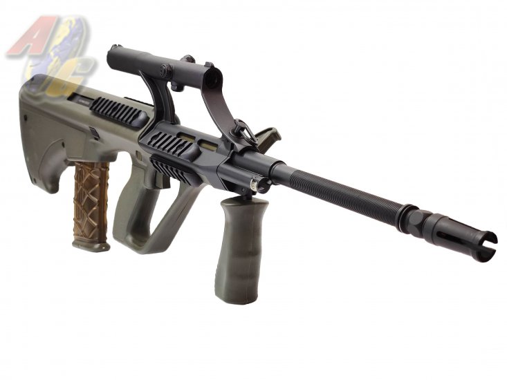 Army AUG Military Model AEG with 3x Scope - Click Image to Close