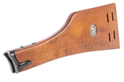 --Out of Stock--Tanaka Luger P08 Walnut Stock ( Short Type )