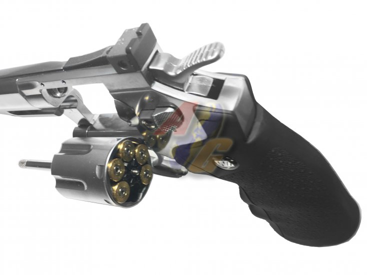 --Out of Stock--GUN HEAVEN 702 6 inch 6mm CO2 Revolver ( Silver ) - Click Image to Close