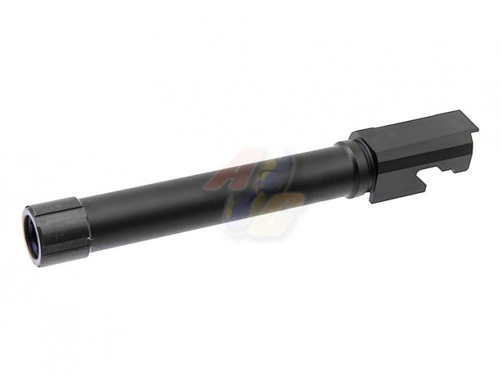 --Out of Stock--Detonator Aluminum Outer Barrel with Thread and Thread Protect For Tokyo Marui P226 ( 14mm+/ Black ) - Click Image to Close