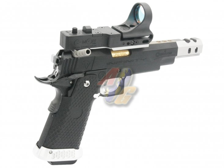 --Out of Stock--AG Custom Marui Hi-Capa with FPR SV Hybrid Aluminum Kit ( with Scope ) - Click Image to Close