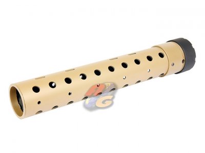 --Out of Stock--MadBull PRI Licensed GIII Round 12.5 Inch Rail w/ Extra Adjustable Rail Sections - Tan (Mat. Polymer)