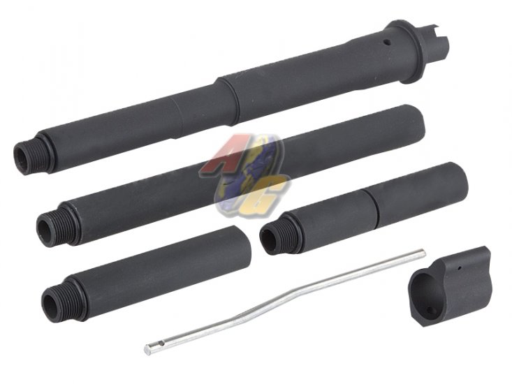 --Out of Stock--Angry Gun Multi-Length 300 Blackout Outer Barrel Set For Tokyo Marui M4A1 MWS GBB - Click Image to Close