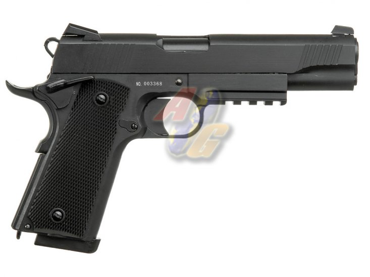 --Out of Stock--Bell M1911 M45 Airsoft Pistol ( Black ) - Click Image to Close