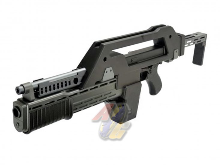 Snow Wolf M41A Pulse Rifle AEG ( Alien Gun/ Black ) - Click Image to Close