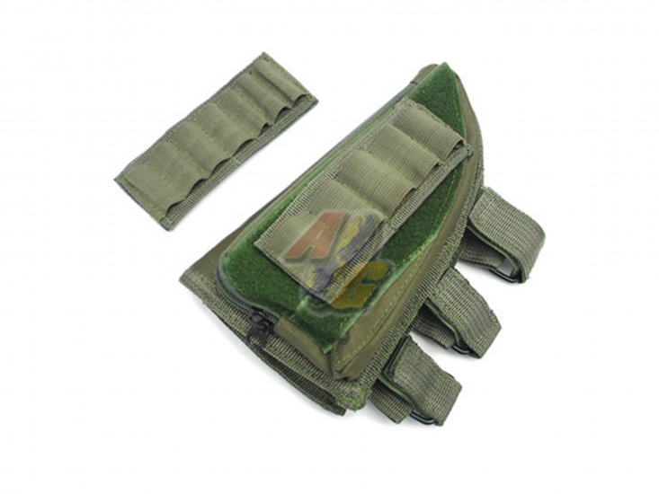 King Arms Buttstock Pouch ( OD ) - Click Image to Close