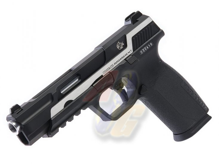 --Out of Stock--G&G Piranha MK1 GBB ( Black/ Silver ) - Click Image to Close