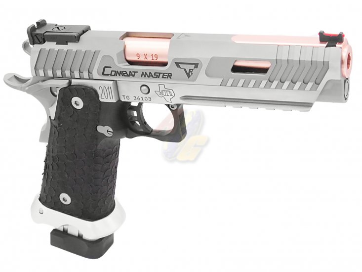 --Out of Stock--FPR JW3 Taran Tactical STI 2011 Combat Master GBB Pistol ( Steel Version/ Hybrid ) - Click Image to Close