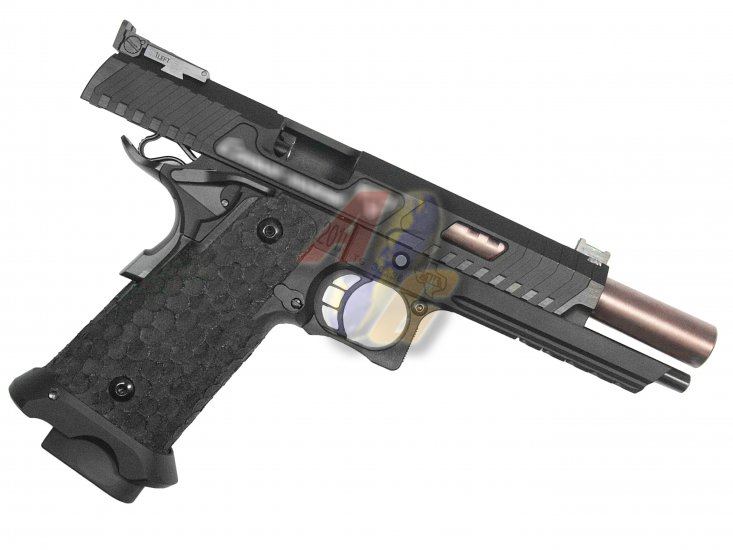 --Out of Stock--FPR JW3 Taran Tactical STI 2011 Combat Master GBB Pistol ( Gold Barrel Titanium Coating ) - Click Image to Close