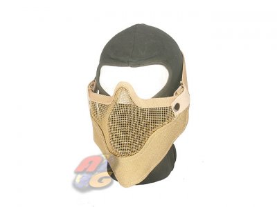 V-Tech V7 4Points/ Steel Half Face Mask(CB)